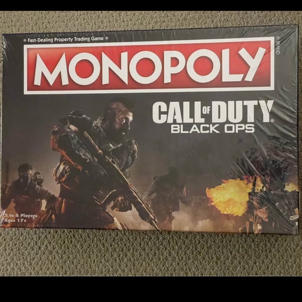 Monopoly Call of Duty Black Ops Board Game